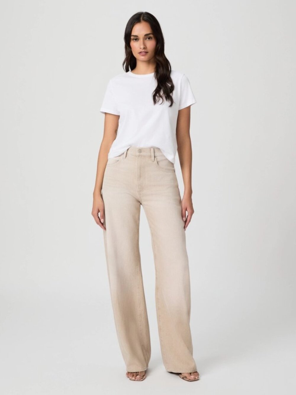 NWT Paige Arellia 32" Barrel Leg Jean